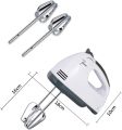 7 Speeds Food Egg Long Imarflex Beeter Mini Electric Hand Mixer.