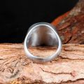 Custom Jewelry 316L Stainless Steel Viking Compass Ring Men Stamped Ring.