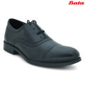 Bata Men's Formal Shoes Black Color New Condition Leather Material Slip-On Style. 