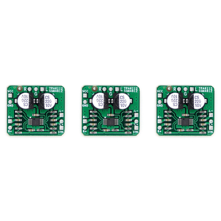 NXFDSIOZ 3X Headphone Amplifier Board 150 MW Audio Differential Balanced TPA6112 & SGM4812 HIFI Amp Module Speaker Module