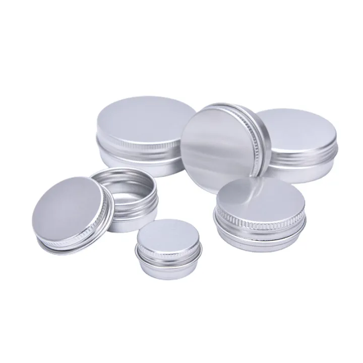 5Pcs%20Aluminum%20Mini%20Round%20Tin%20Metal%20Container%20Bottles%20Storage%20Jar%20Screw%20Lids%20Box%20-%20Image%203