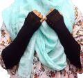 Fingerless Hand Socks For Women Free Hijab Coilles Safety Pin Hand Gloves For Women. 