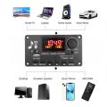 Bluetooth 5.0 MP3 Decoder Board 2*40W 80W Amplifier Audio Player 12V DIY MP3 Player Car FM Radio Module TF USB Mic Record Call. 