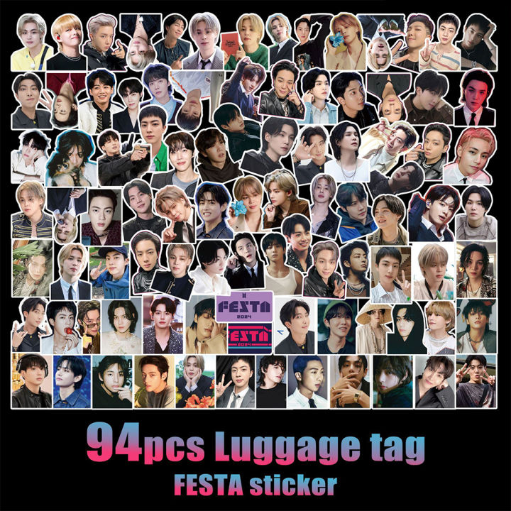 90-95-100Pcs/Set K-POP BTS FESTA Proof PERMSSION TO DANCE Arirang Concept Stickers