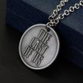 The Last Of Us Pendant Necklace The Last Survivors Round Grey Firefly Necklaces For Men Fashion Accessories Jewelery.