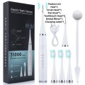 Electric Toothbrush Six-in-one Electric Toothbrush Set Portable To Remove Tartar Scaling Teeth Beauty Device.