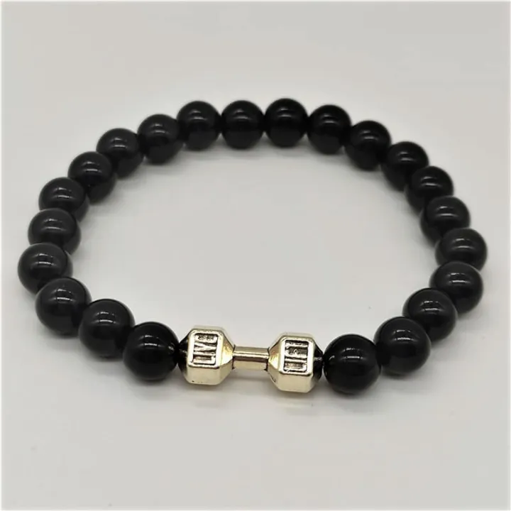 Classic%20Natural%20Black%20Dumbbell%20Bracelet%20for%20Men%20-%20Image%206