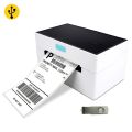 Desktop Thermal Label Printer for 4x6 Shipping Package Label Maker 160mm/s High Speed USB Connection Thermal Sticker Printer Max.110mm Paper Width Compatible with Amazon UPS Ebay Shopify FedEx Labeling Barcode Express Label Printing Postage Mailing Labeli. 