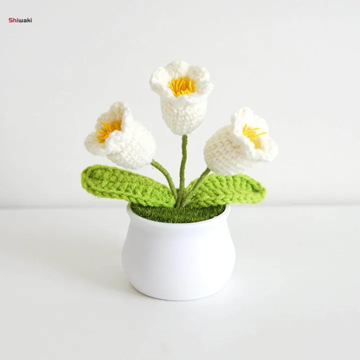 Hand%20Woven%20Flowers%20Fake%20Plants%20Knitted%20Flower%20Potted%20for%20Home%20Desk%20Desktop%20-%20Image%202