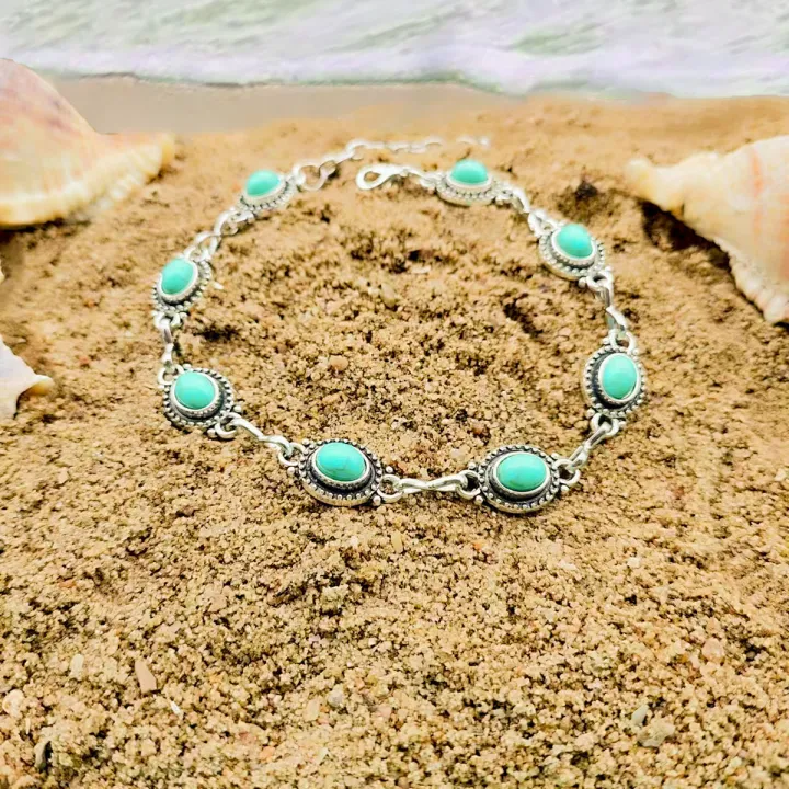 European%20and%20American%20cross-border%20jewelry%20Simple%20and%20versatile%20retro%20ethnic%20style%20anklets%20Fashionable%20metal%20alloy%20turquoise%20foot%20ornaments%20for%20women%20-%20Image%203