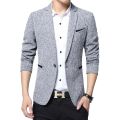Synthetic Casual Blazer For Men.