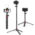 Ulanzi MT-44 Extendable Vlog Tripod With 360° Ball Head (Black).