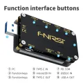 FNIRSI-FNB48 1.77 In-ch High Definition Display Screen Voltmeter Ammeter Current Multifunction Mobilephone Quick Recharging Tester With BT Function 9 Languange Changing Protocol Capacity Test Tool. 
