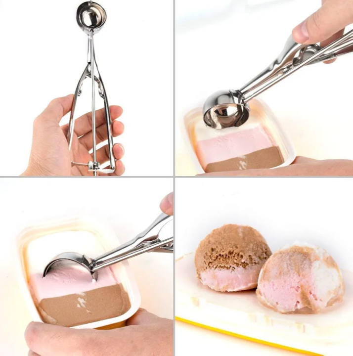 stainless%20steel%20ice%20cream%20scoop%20spoon%20with%20a%20trigger%20release%20mechanism.%20-%20Image%206