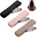 Waterproof Makeup Brushes Organizer Soft Cute Makeup Brush Travel Holder Fashion Silicone Makeup Brush Travel Case Ladies Makeup Brush Holder.