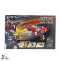 NUB Inspired Avenger’s Super Hero Plastic Soft  Blaster Toy GUN With Suction Target Board. 