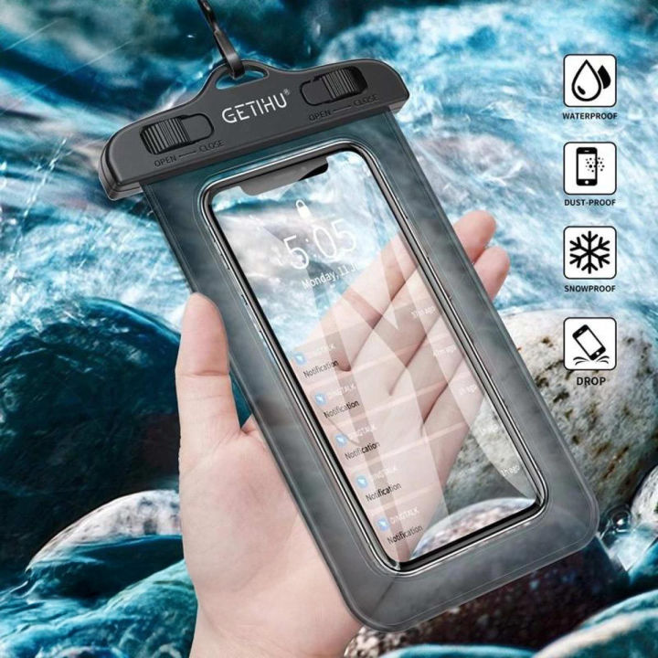 Public Waterproof Phone Pouch Bag Case - Simple and Easy to Use