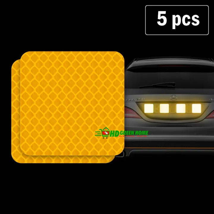 5%20pcs%20x%205cm%20Reflective%20Sticker%20Round%20Square%20Car%20Bumper%20Safety%20Reflective%20Stickers%20-%20Image%202