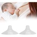 Silicone Nipple Protector, 2 Piece Nipple Shield Silicone Nipple Protector Breastfeeding Nipple Guard for Breastfeeding Nipple Shields with Boxes. 