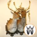 8 PCS Deer Skull Hooks Deer Hanger Antler Style Mounts Deer Skull Hanging and Mounting. 