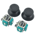 3set Handle 3D Thumb Joystick Left and Right Rocker for / PS4Slim / Pro Thumb Rocker Replacement. 