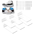 12 Pack Floating Shoe Display,Shelves Wall Mount Levitating Shoe Display Stand for Sneaker Collection or Shoes Box. 