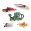 Baby Montessor Simulated Ocean belemnite Octopus Squid Animal Model Educational Toy For Children Gifts. 