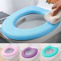 O Type EVA Toilet Seat Cover/ Washable Waterproof Toilet Seat Cushion/ Household Removable Toilet Seat Pad.