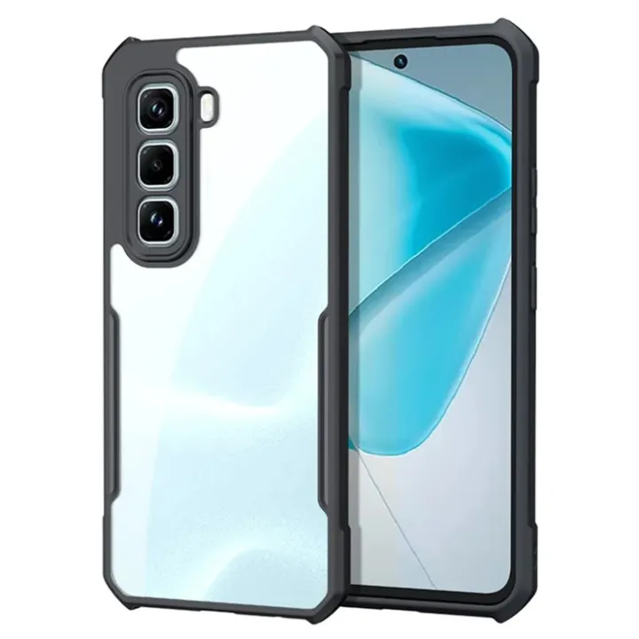 Infinix%20Hot%2060i%20/Hot%2060%20/Hot%2060%20pro/Hot%20%2060%20Pro+%20Xundd%20Protective%20Transparent%20Airbag%20Bumper%20Phone%20Case%20Back%20Cover%20-%20Image%202