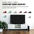 12 Pack Acrylic Floating Sneaker Shelves Clear Shoe Display Stand Room Decor for Display Collectible Shoe&Sneaker.