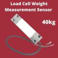 40KG Load Cell weight Pressure Sensor Load Cell Amplifier Single Point Aluminum Alloy Pressure Weight Measurement Sensor 40kg Capacity For Electronic Scale Tools With Cable. 