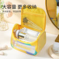 Waterproof Travel Makeup and Cosmetic Bag for Women Transparent Women Washbag Toiletry, Cosmetic Washbag Organizer PVC Handbag.