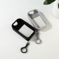 Card Size Hand Sanitizer Silicone Sleeve Cover Holder Pocket Size Spray Bottle Bag Hanger.