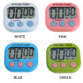 Magnetic LCD Digital Kitchen Countdown Timer Stopwatch with Stand Practical Cooking Sports Alarm Clock Reminder Tools - nf shop.