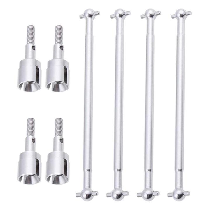 08029 Dogbones 89.5mm & Stub Wheel Axle 02033 Drive Shaft for 1/10 Redcat HSP Exceed RC Car Truck Replacement