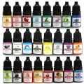 Epoxy Pigment 24 Colors 5ml Epoxy Resin Dye Liquid Epoxy Resin Colorant for Resin Art Paint Jewellery Crafts Coloring. 