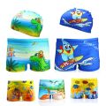 Boys Swimwear Cartoon2-10years Children's Summer Beach Swimsuit Boys Swimming Trunks Swimsuit One Piece.