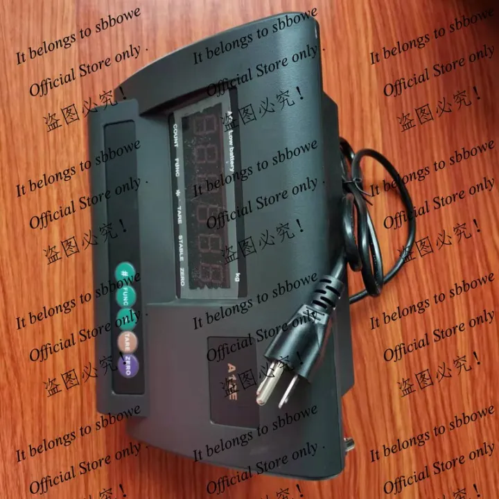 EnglishVersion XK3190-A12+E Platform Scale LED Display RS232 type  Weight Indicator load meter controller XK3190-A12E-Us(JP) Plug (110V)