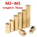 M2 M2.5 M3 M4 M5 Double Pass Hex Brass Male Female Standoff Board lar Hexagon Thread PCB Motherboard Spacer Nut Hollow Column-10mm (30pcs). 