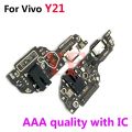 【Sarcasmsm】Original For Vivo Y21 2021 Y32 Y72 5G Y11S Y20S Y33S Y21S US2023B Charging Port Dock Charger Plug Connector Board Flex Cable.
