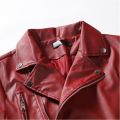 New Men's Casual Leather Jackets Large Size Slim Leather Jacket Jacket Personality Fashion Motorcycle Leather Jacket.