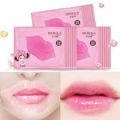 BIOAQUA Plumper Crystal Collagen Lip Mask Pads Moisture Essence Anti Ageing Wrinkle Patch Pad Gel Lips Enhancer Care-5pcs. 