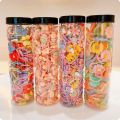 10/20pcs Cute Colorful Cartoon Hair Bands Children Animal Flower Elastic Hair Ties Ponytail Holder Scrunchie Hair Accessories.