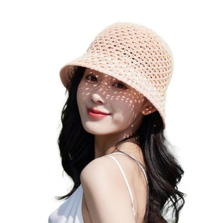 Ladies%20Bucket%20Hat%20Stylish%20Patchwork%20Stripes%20Papyrus%20Summer%20Hat%20Anti-sun%20Cool%20Fashion%20Bucket%20Hat%20Lady%20Sun%20Hat%20Outdoor%20Supply%20-%20Image%209