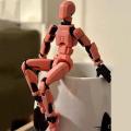 3D Printed Mannequin Multi-Jointed Movable Robot Toys Dummy 13 Figures Toys For Kids Adults Parent-children Game Gifts. 