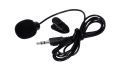 1.5 Meters 3.5mm Hands Free Clip On Mini Lapel Microphone for PC Laptop.