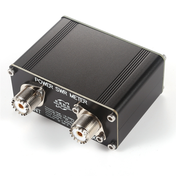 SWR Power Meter SWR Meter 1.6-50MHz 150W SWR HF Shortwave Standing Wave ...
