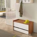 Shoe Rack Storage Bench with Large Cabinet & Drawer – Multipurpose Entryway Organizer.