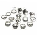 Trendy Fashionable Rings for Girls Simple Stylish - Finger Rings Set for Women New Collection - Rings for Girls/ Ladies Female Ornament Jewelry Couple Rings Set. 