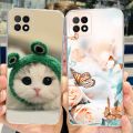 Clear Slim Soft Coques For Oppo A73 5G Phone Case Back Cover Couple Heart Cartoon Flower Painted Funda For Oppo A73 CPH2161 Etui. 